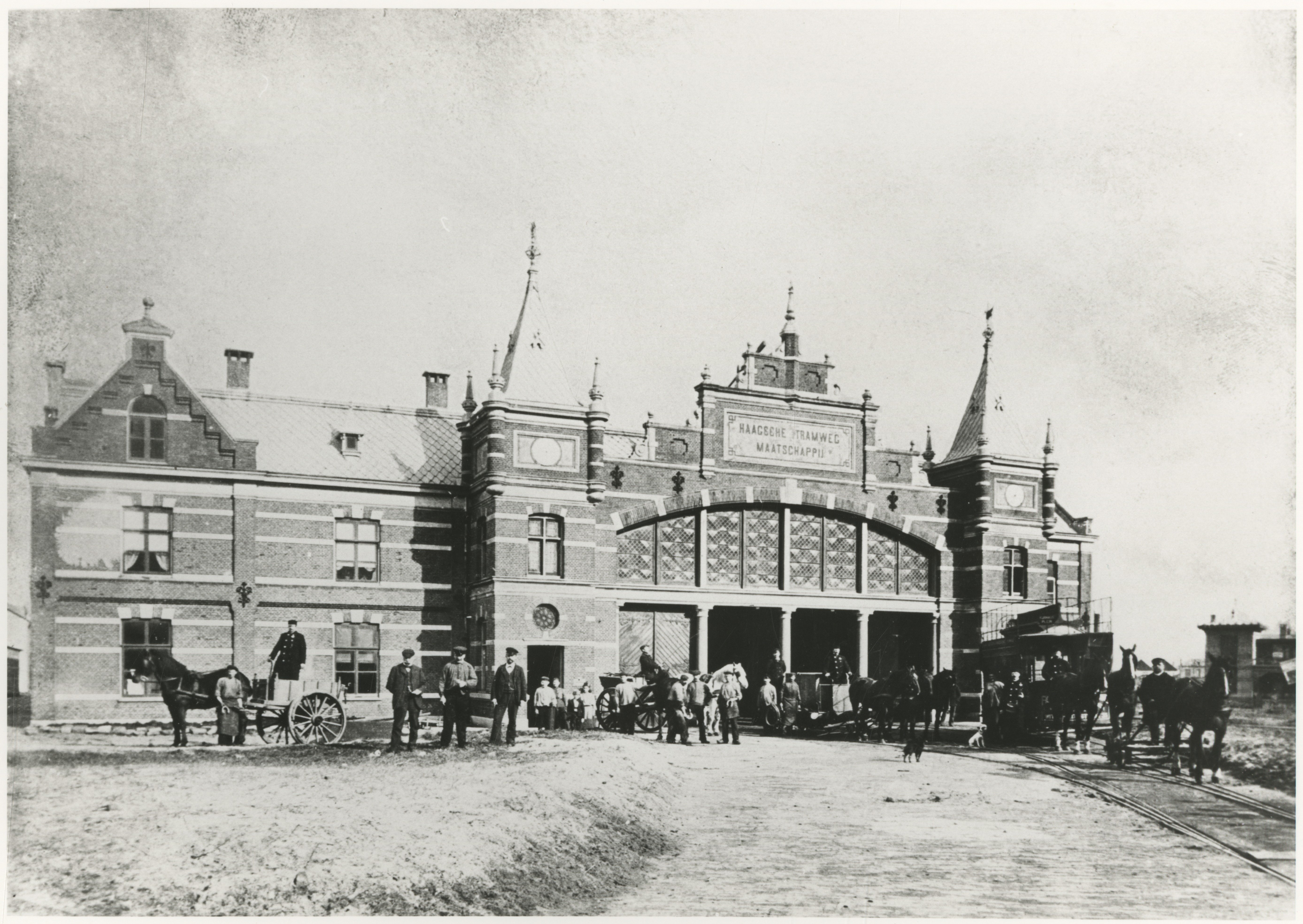 Paardentramremisi Scheveningen 1900