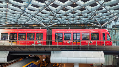 HTM innovatietram HTM innovatietram staat op Den Haag Centraal